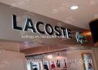 SS / Aluminium LED Backlit Sign Letters 3D Sign And Numbers Customized