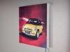 Wall Mounted Fabric LED Picture Frames With Light Backing UV Printing
