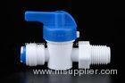 Leakage Proof Water Storage Tank Ball Valve Connects 1 4 " PE Pipeline