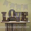 Metal Vintage Letter Lights Love Marquee Sign For Wedding / Valentine's Day