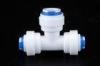 Water Filter Replacement Parts Quick Connect Tee / Equal Tee Pipe Fitting