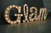 Giant Alphabet LED Light Up Letters Beautiful Free Standing For Wedding Decoration