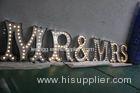 Wholesale Alphabet Metal Light Up Letters Sign For Outdoor Decorative Lighting