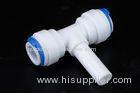 6.35 MM RO Pressure Switch Plastic Quick Coupling Pipe Tee Fittings