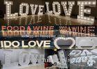 Wedding Decoration LED Love Light Letters Free Standing Battery Charging