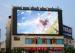 permanent P16 outdoor full color led display with customized aluminum cabinet