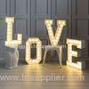 Love Style Alphabet LED Light Up Letters Lights Sign For XMAS / Wedding Party
