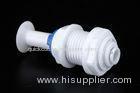Male RO Bulk Head Connector 3 8 Inch Quick Connect Fitting Blue Lock