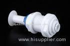 Male RO Bulk Head Connector 3 8 Inch Quick Connect Fitting Blue Lock