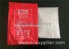 550 Emergency Fiberglass Fire Blanket PU Coated Heat Resistant 0.4 - 3.0mm Thick