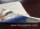 Aluminum Foil Coated Chopped Fiberglass Needle Mat 3.0 - 25mm Thickness