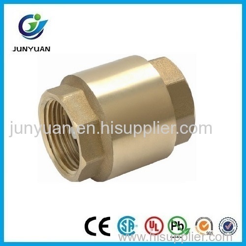Brass Spring Check Valve With Plastic Core
