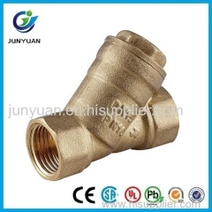 Brass Spring Check Valve With Plastic Core