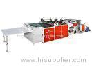 High Speed Soft Loop Handle Paper Carry Bag Making Machine Double Lines Sealing