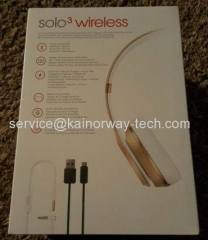 Wholesale New Beats by Dr.Dre Beats Solo3 Wireless Gold Headband Headphones Special Edition