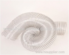 PVC transparent ventilation pipe