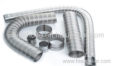 Stainless steel ventilation hose
