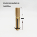 4ml eyeliner tube cap with gold ring