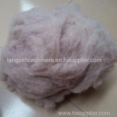 Good hand feel dehaired cashmere fibre