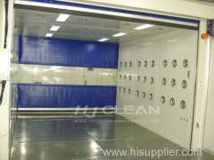 Cargo Air Shower Booth with Fast Rolling Door