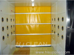 Cargo Air Shower Booth with Fast Rolling Door