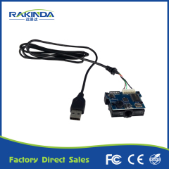 USB/RS232/KB interface OEM 1D CCD integrated scanner barcode scan engine module