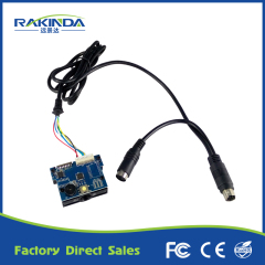 USB/RS232/KB interface OEM 1D CCD integrated scanner barcode scan engine module