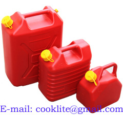 Polyethylene Diesel Fuel Can No-Spill Plastic Gasoline Jerry Can Oil Container Water Canister Carrier