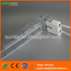 Tungsten wire infrared heat lamp