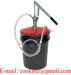 5 Gallon Pail Lever Action Dispensing Pump Oil Gear Fluid Bucket Type Steel Transfer Lube Pump