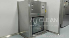 Best price stainless steel SUS304 static / dynamic type cleanroom pass box