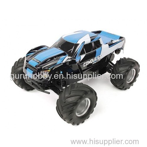 Helion RC Conquest 10MT XLR Brushless 1/10 RTR 2WD Monster Truck w/2 4GHz Radio Battery and Charger