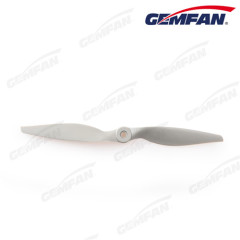10x7 inch 2 blades gray Glass Fiber Nylon Electric Propeller For Fixed Wings