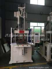 vertical injection single sliding plastic molding machine