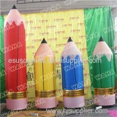 Inflatable Rocket Replica Toys With Customized Printing