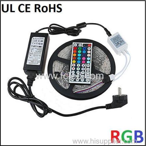 Cuttable RGB Color Changing LED Strip With UL CE RoHS Certificates