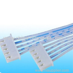 Blue flat wire EXTRUDED RIBBON CABLE Blue and white 1.5mm pitch 1.6mmexternal diameter