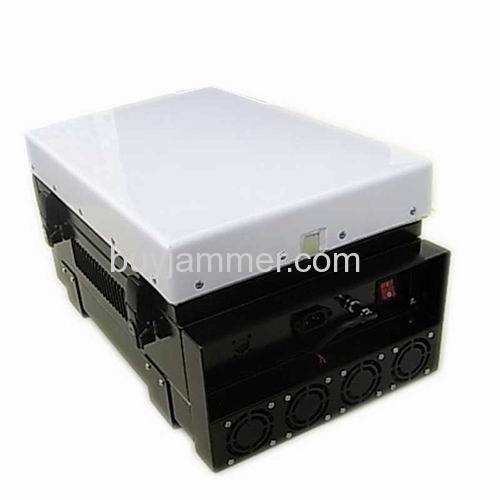 200W Powerful Waterproof WiFi Bluetooth 3G Mobile Phone Jammer with Directional Panel Antennas