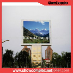 P10 Fixed Installation LED Display Outdoor High Brightness Screen