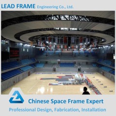 Outdoor steel space frame roof structure prefab stadium
