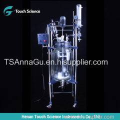 Jacketed Glass Reactor/ 100L Lab Glass Reactor/ Lab Autoclave Reactor