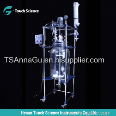 Cheapest Price of Laboratory Rotating 100L Double Layer Glass Reactor