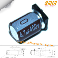 High quality SMD aluminum electrolytic capacitor for high temperature reflow welding