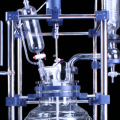 Manufacturer of 20L Lab Jacketed Glass Reactor With Durable Quality