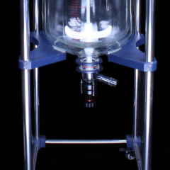 Laboratory Pyrex Reactor 20L Double layer Glass Lined Reactor