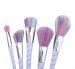 Newest Arrival 2017 Hot Sale Blending Color Bristles Unicorn Makeup Brushes