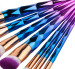 Pro collection cosmetics makeup brushes latest 7pcs unicorn cosmetic brush