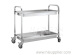 Cleanroom stainless steel trolley/rack car