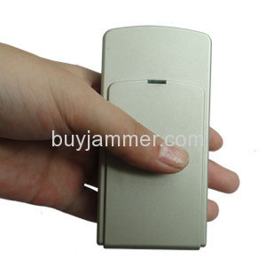 Mini Portable Double Frequency GPS Jammer With Built-in Antenna + Light Brown