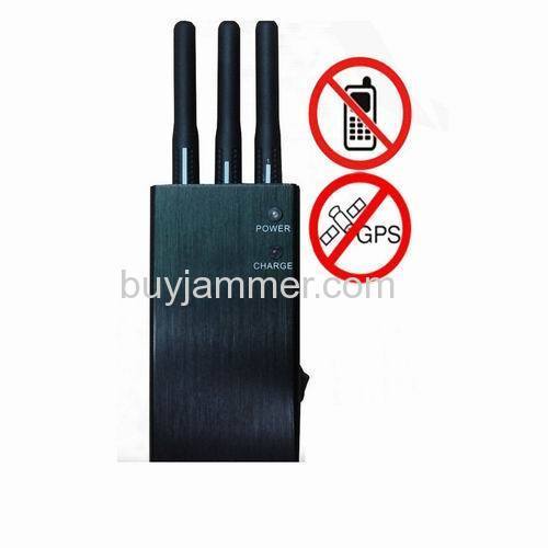 5-Band Portable GPS Cell Phone Signal Jammer